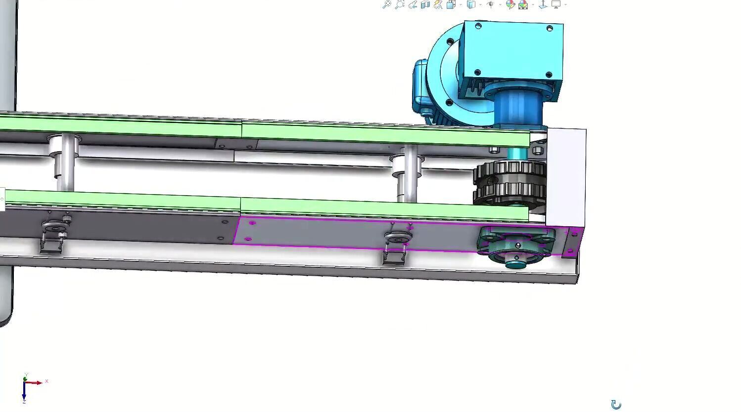Automatic 8-Head Liquid Filling Machine with Precision Control 3D model_18