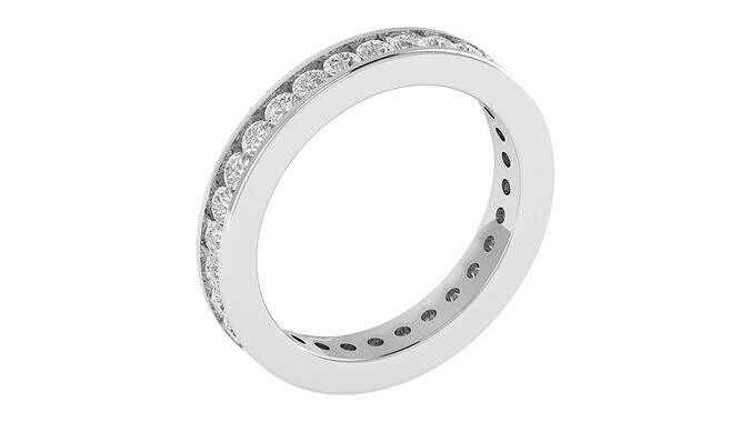 Women Ring  Render 3dm STL OBJ FBX Details 3D print model