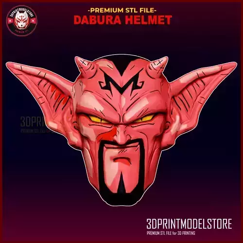 Dabura Mask - Dragon Ball Z Cosplay Anime Helmet 3D print model