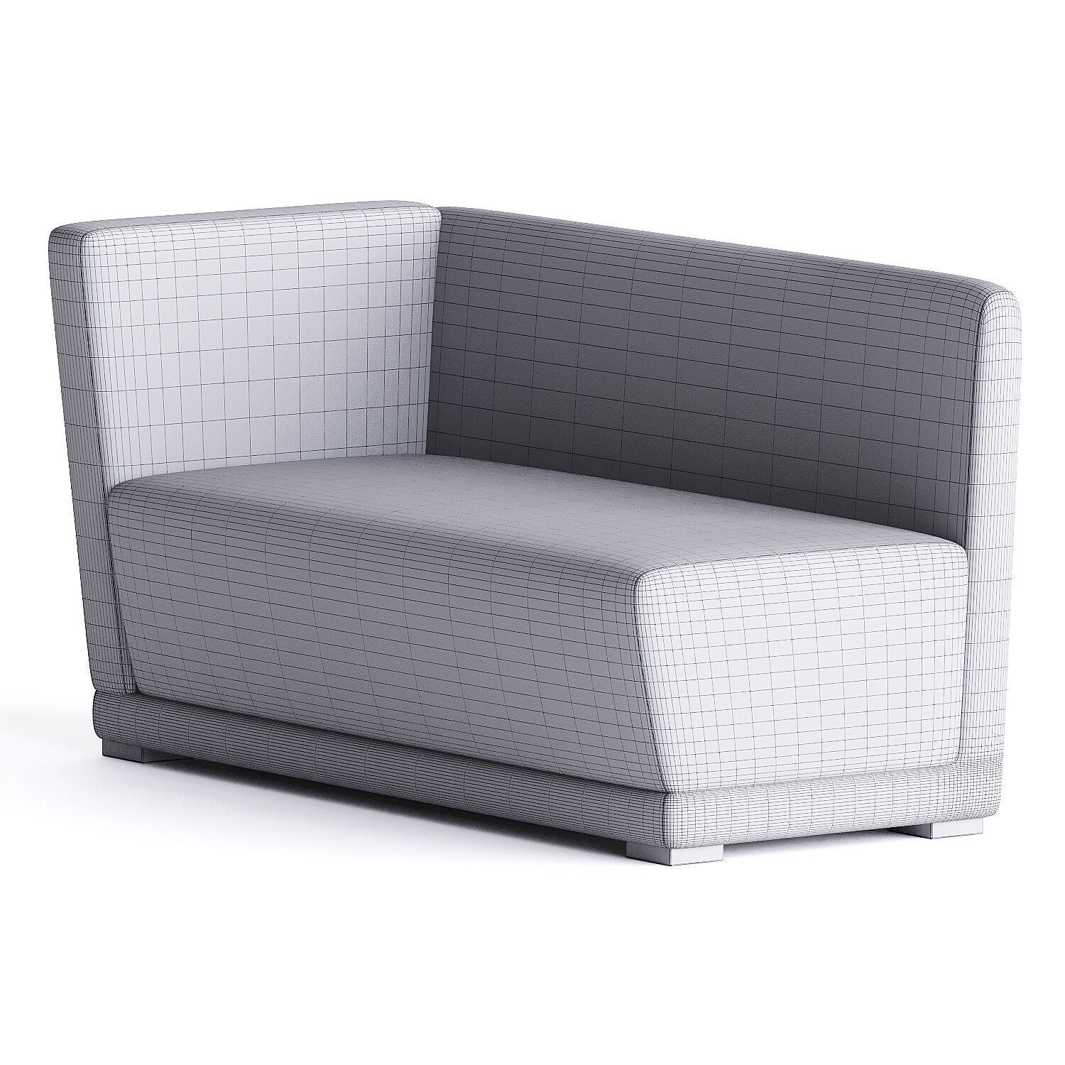 sofa dairy 3D model_3