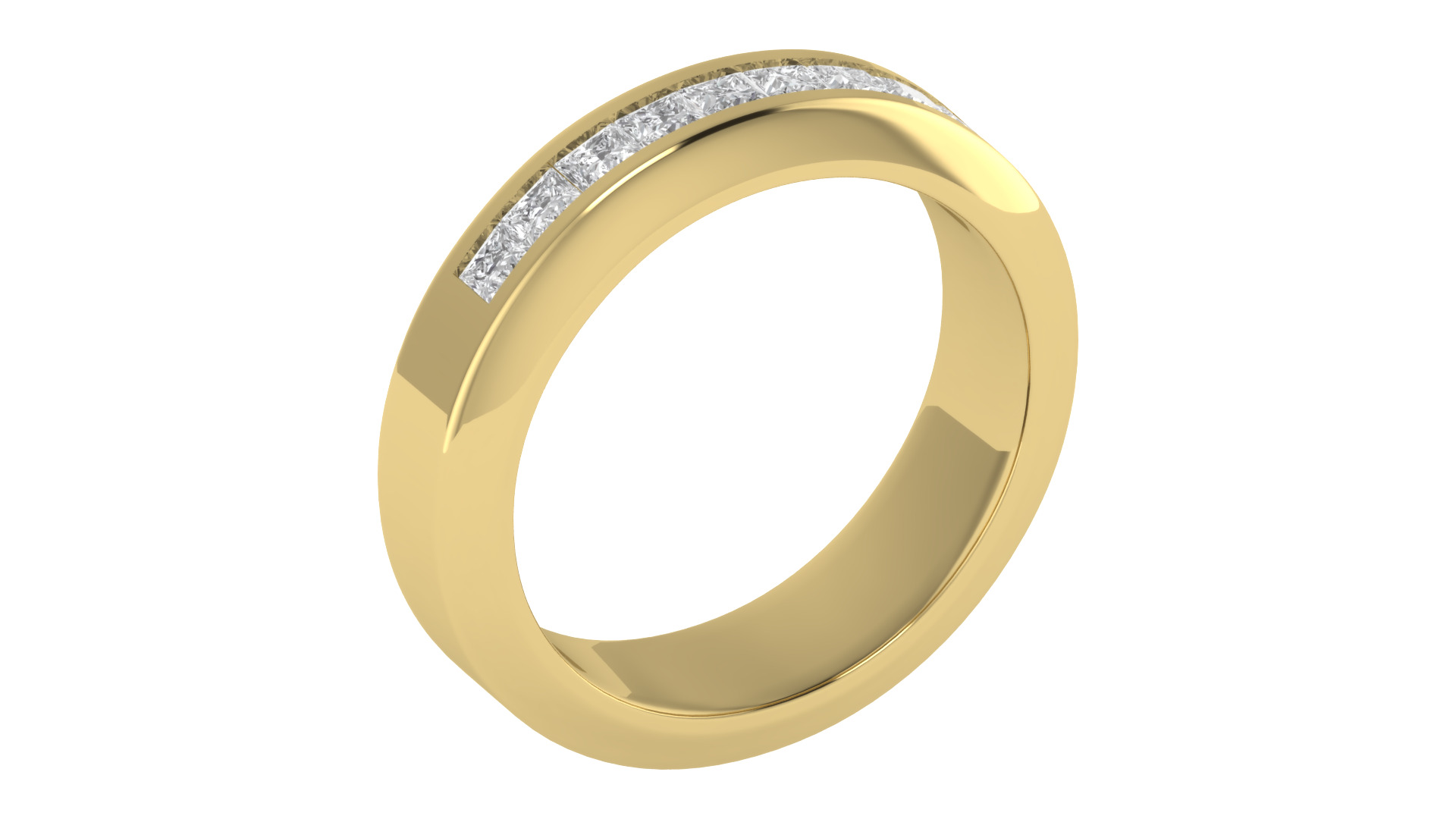 Women Ring Render 3dm STL OBJ FBX TXT Details 3D print model_4