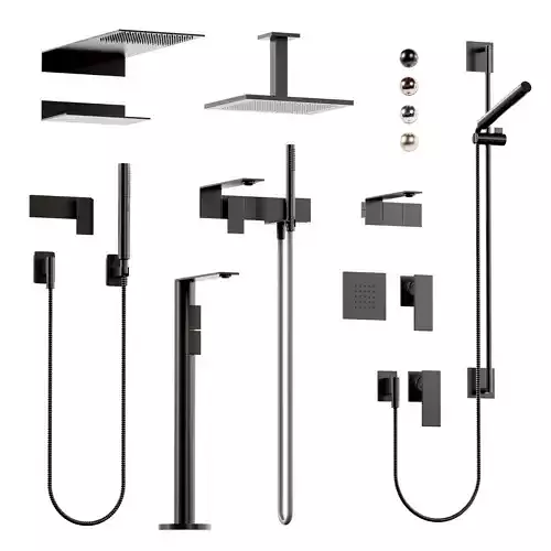 Mix of Treemme and DORN bracht Shower equipment