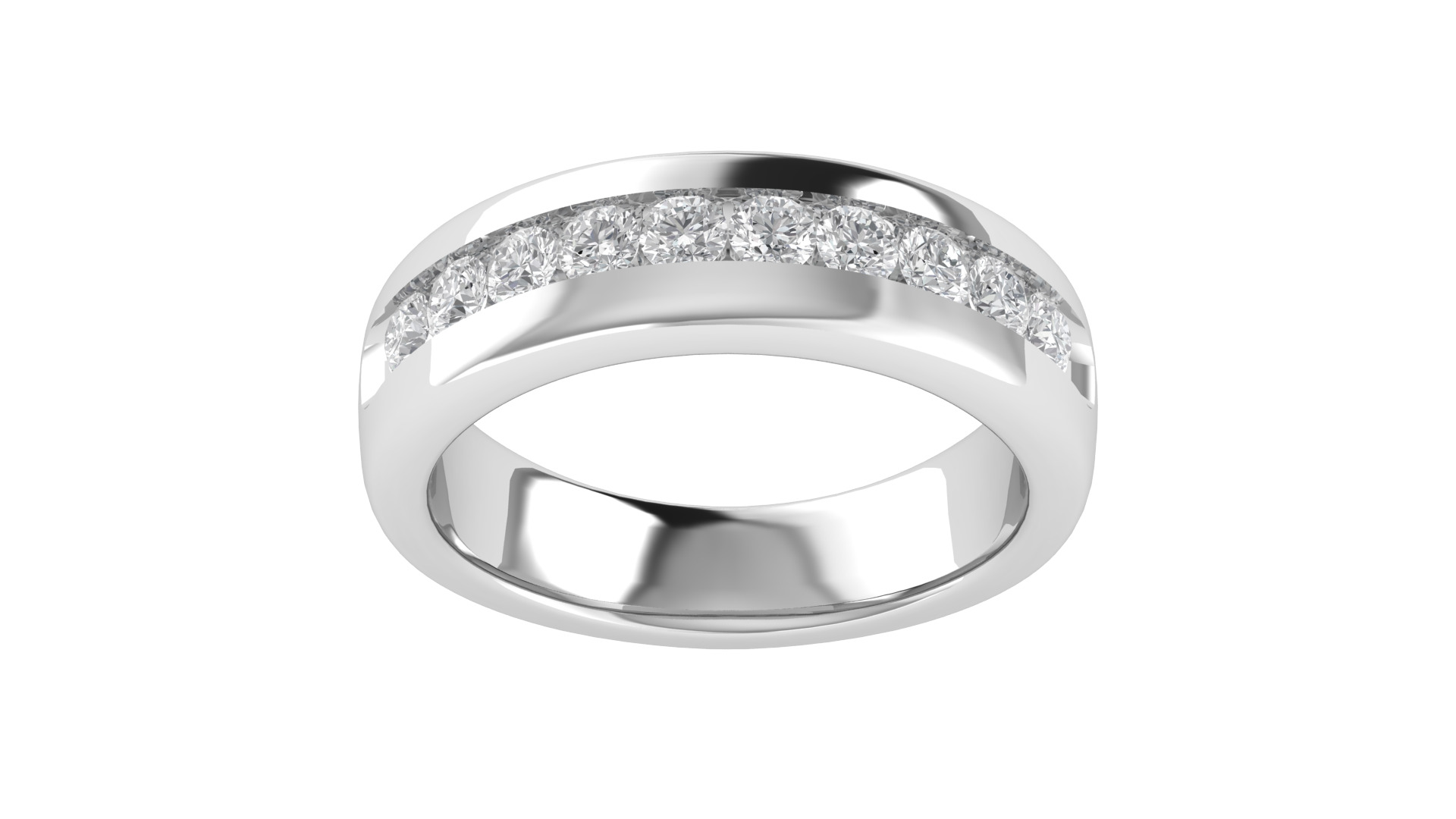 Women Ring Render 3dm STL OBJ FBX Details 3D print model_12