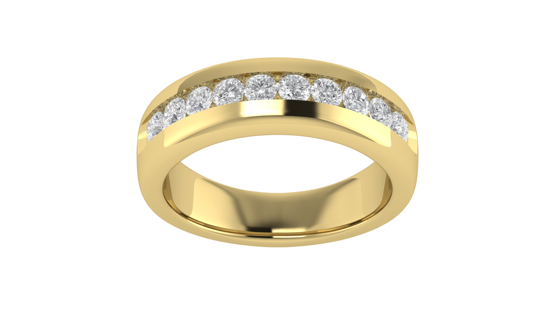 Women Ring Render 3dm STL OBJ FBX Details 3D print model_14
