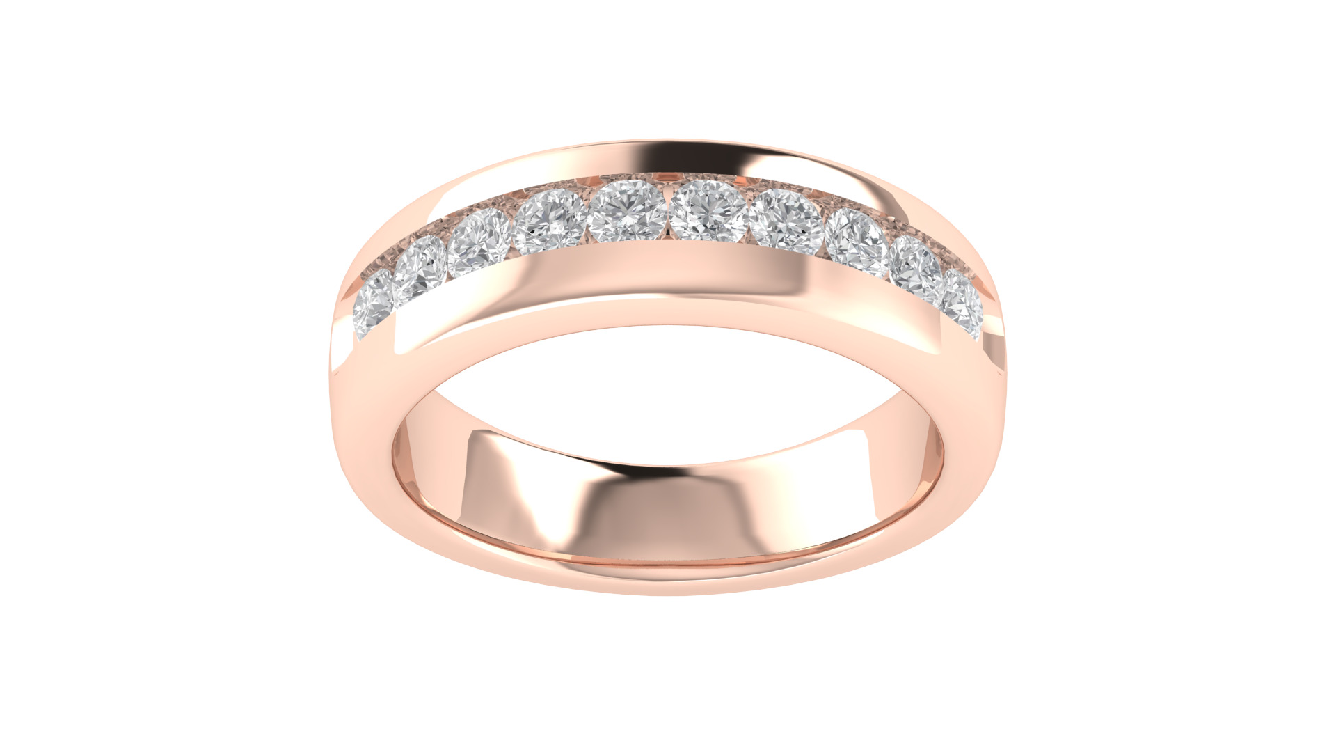 Women Ring Render 3dm STL OBJ FBX Details 3D print model_13
