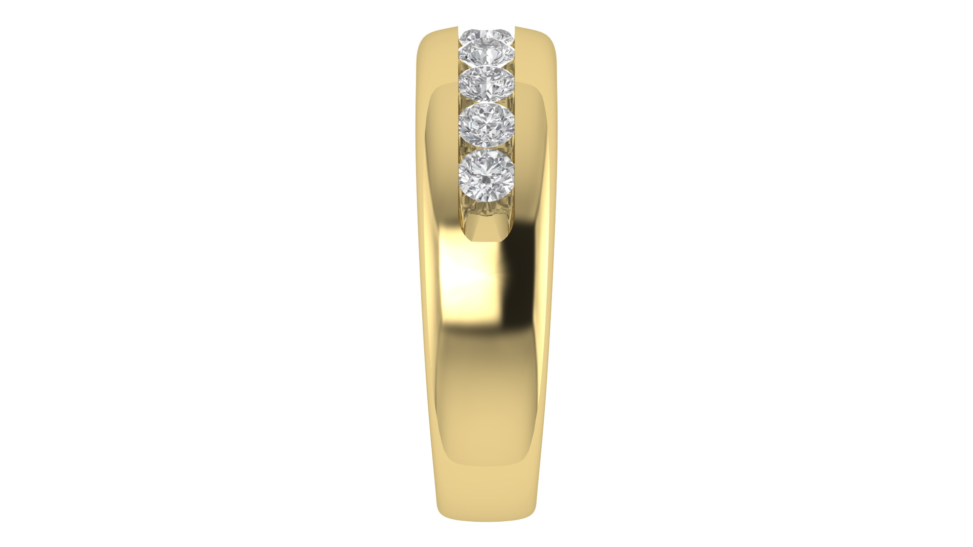 Women Ring Render 3dm STL OBJ FBX Details 3D print model_10