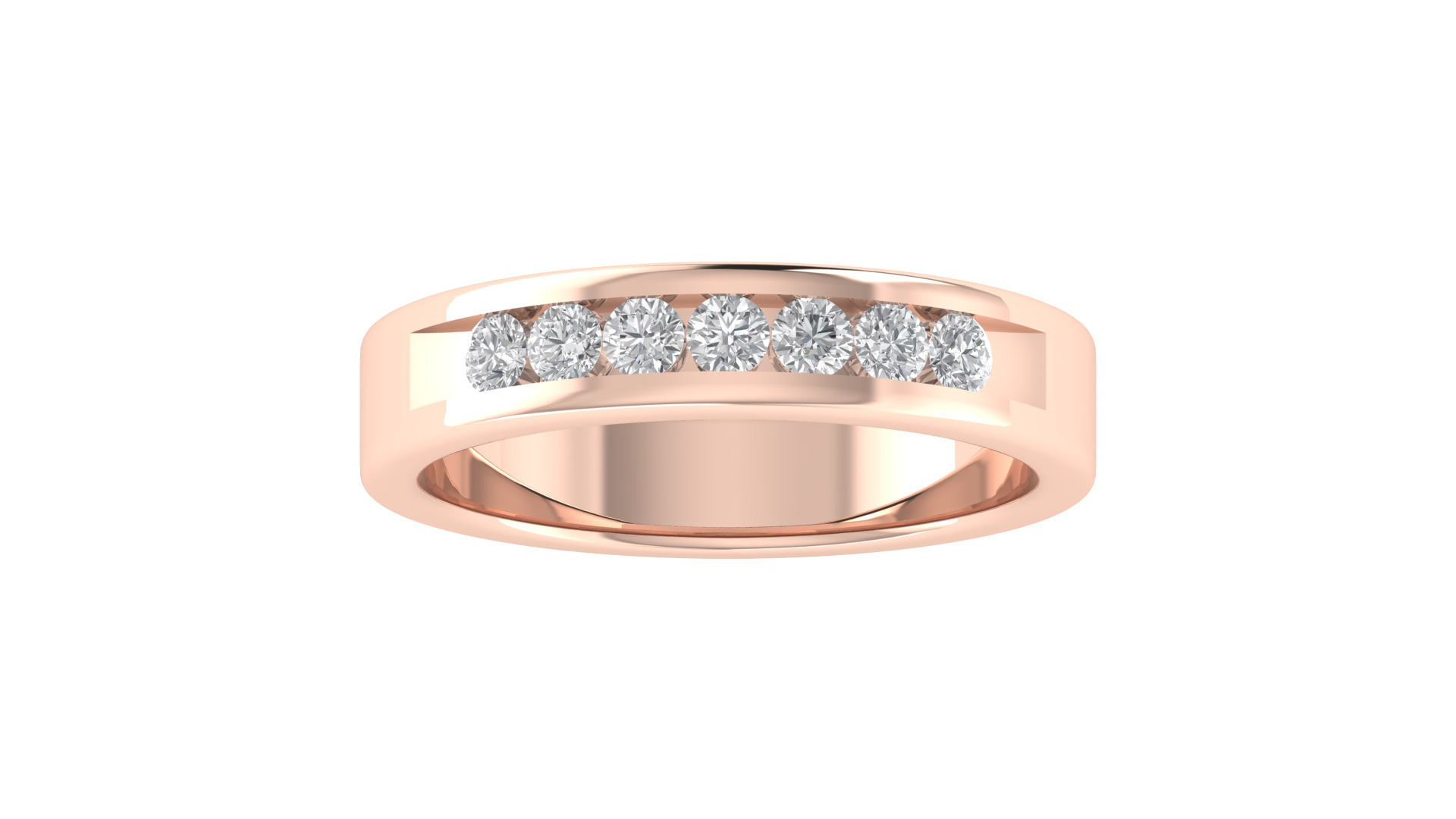 Women Ring Render 3dm STL OBJ FBX Details 3D print model_3