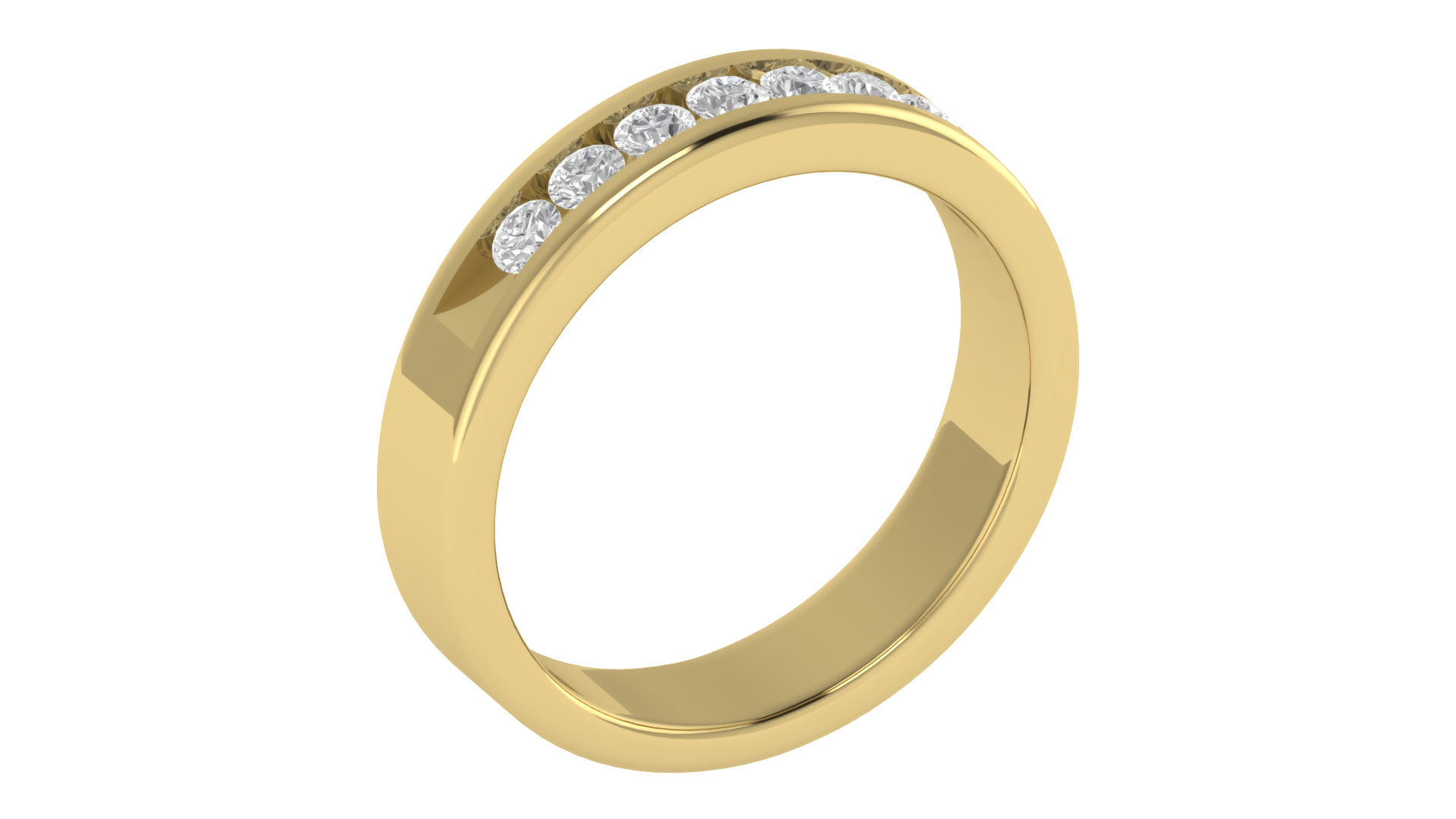 Women Ring Render 3dm STL OBJ FBX Details 3D print model_5
