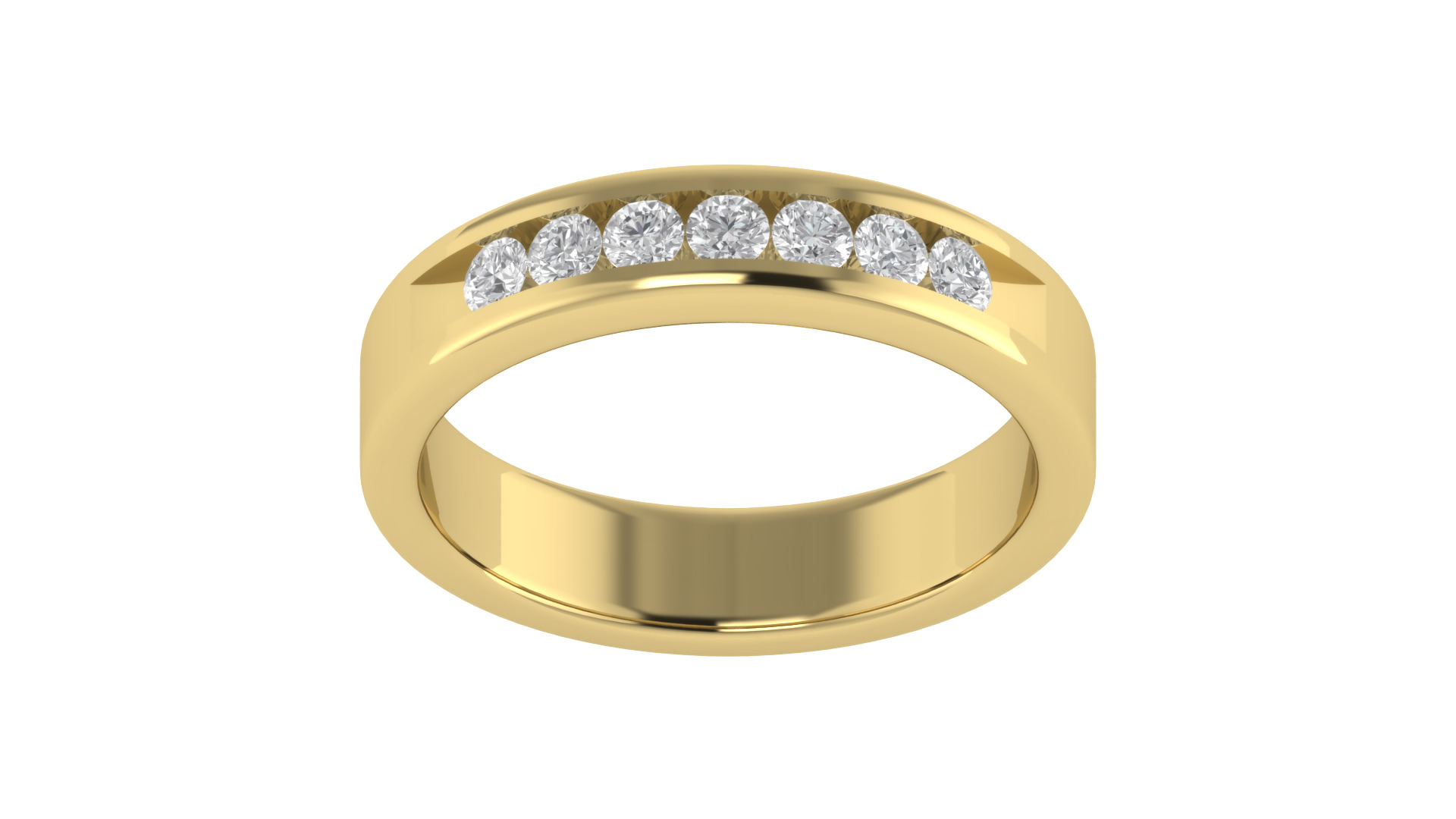 Women Ring Render 3dm STL OBJ FBX Details 3D print model_15