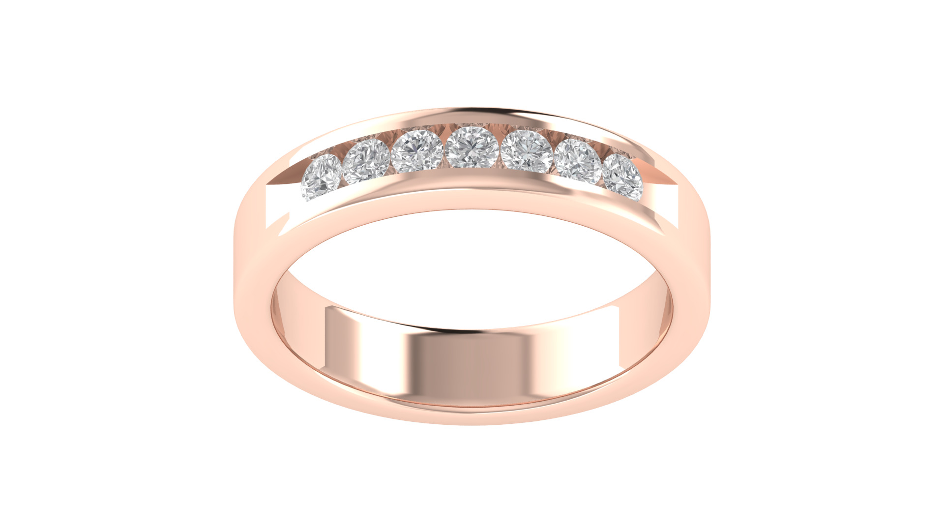 Women Ring Render 3dm STL OBJ FBX Details 3D print model_13