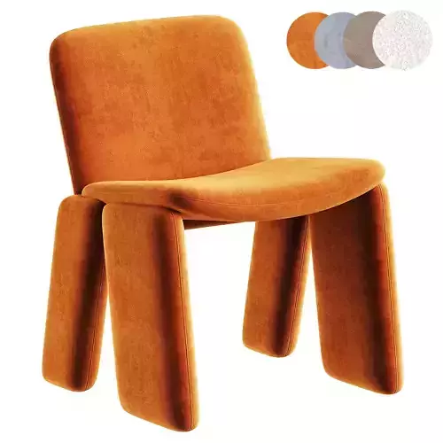 chair orange 2
