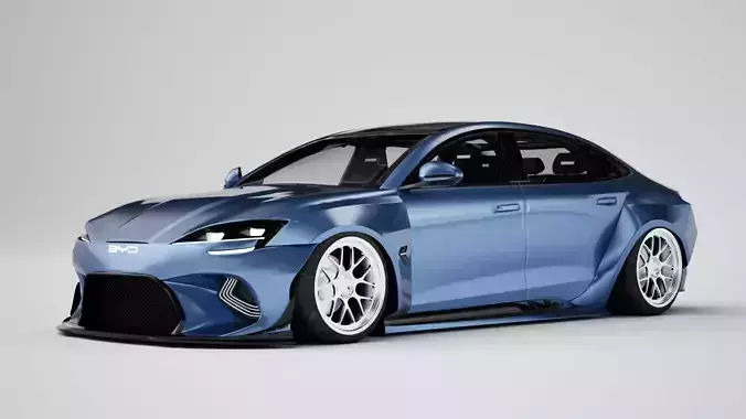 BYD Seal Custom BodyKit 3D model