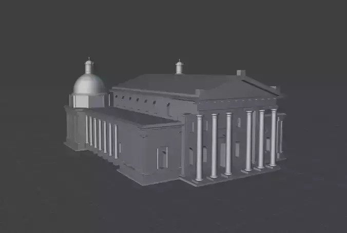 3D Model of Vilnius Cathedral