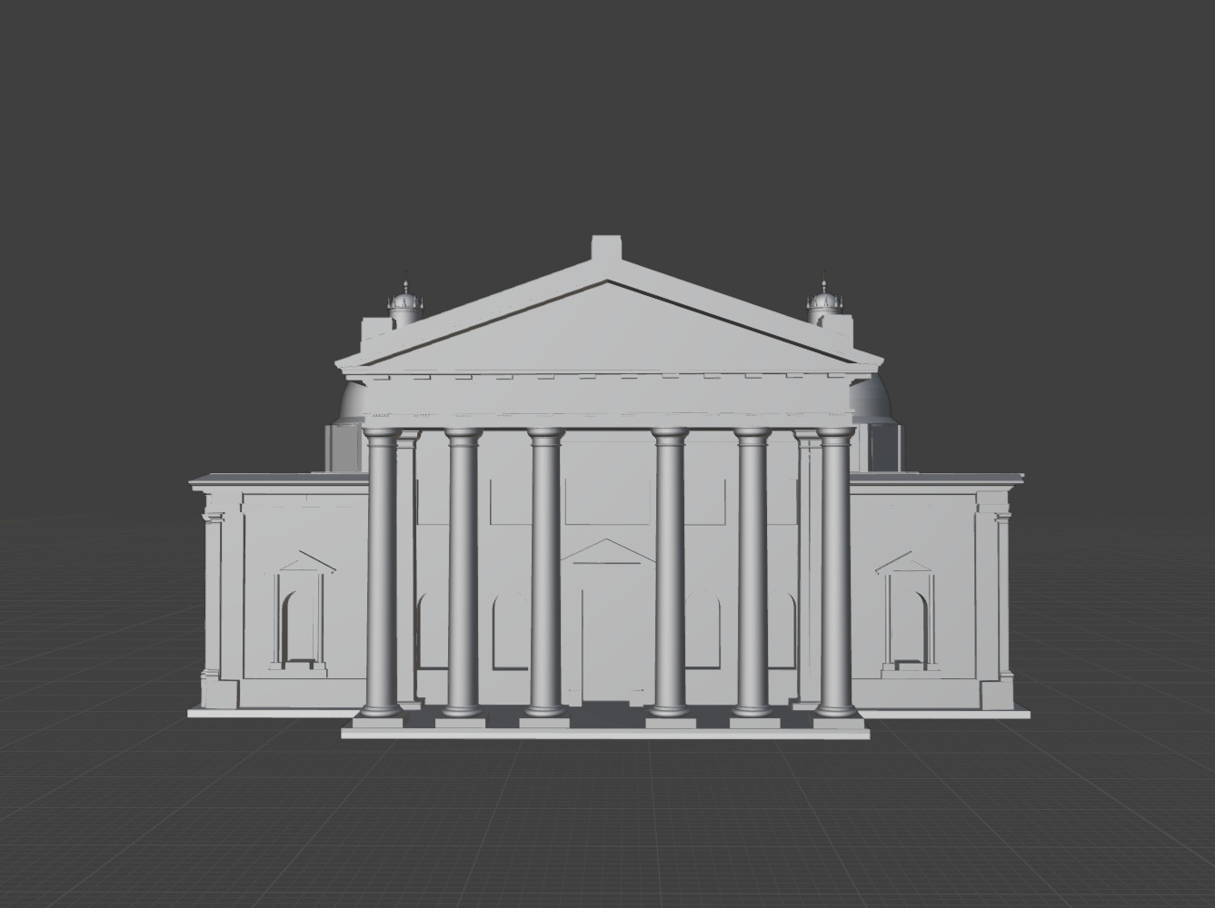 3D Model of Vilnius Cathedral 3D model_1