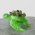 turtle planter STL