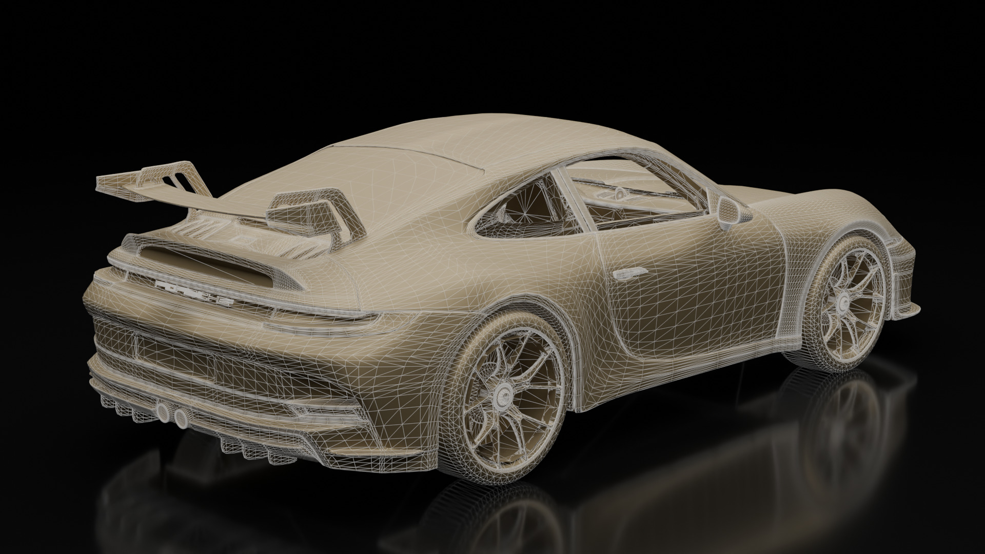 Porsche 911 GT3 922 2022 3D model_7
