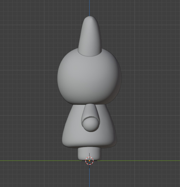 bunny figurine 3D print model_2