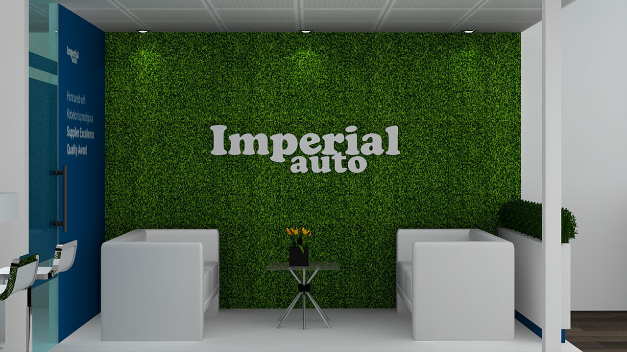 Exhibition Stand   15m x 7m 3D model walkthrough animation Low-poly 3D model_7