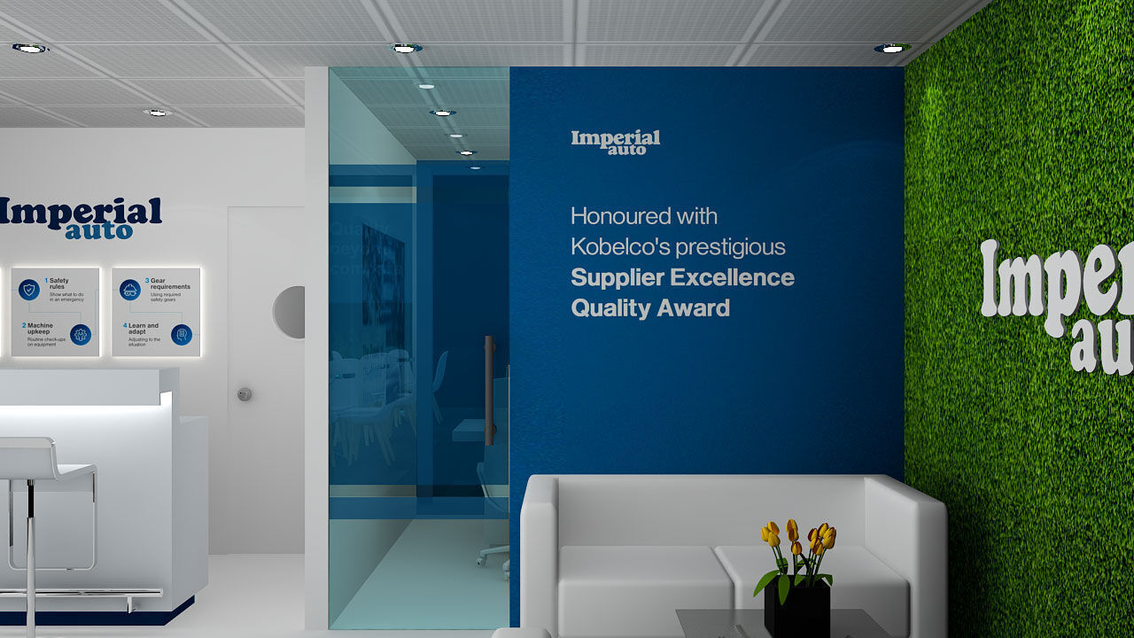 Exhibition Stand   15m x 7m 3D model walkthrough animation Low-poly 3D model_8