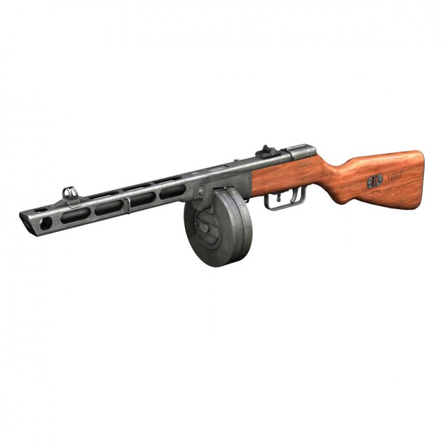 WW2 Submachine guns - Collection 3D model_40