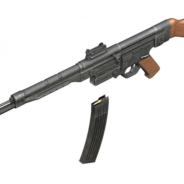 WW2 Submachine guns - Collection 3D model_32