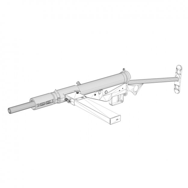 WW2 Submachine guns - Collection 3D model_24