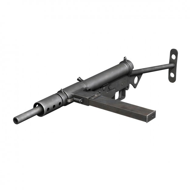 WW2 Submachine guns - Collection 3D model_14