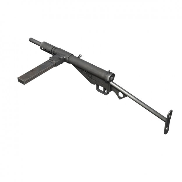 WW2 Submachine guns - Collection 3D model_17