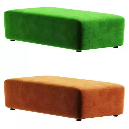 green pouf