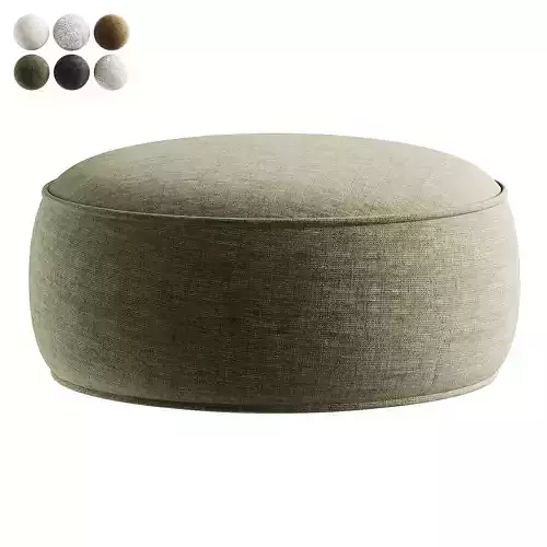 green pouf
