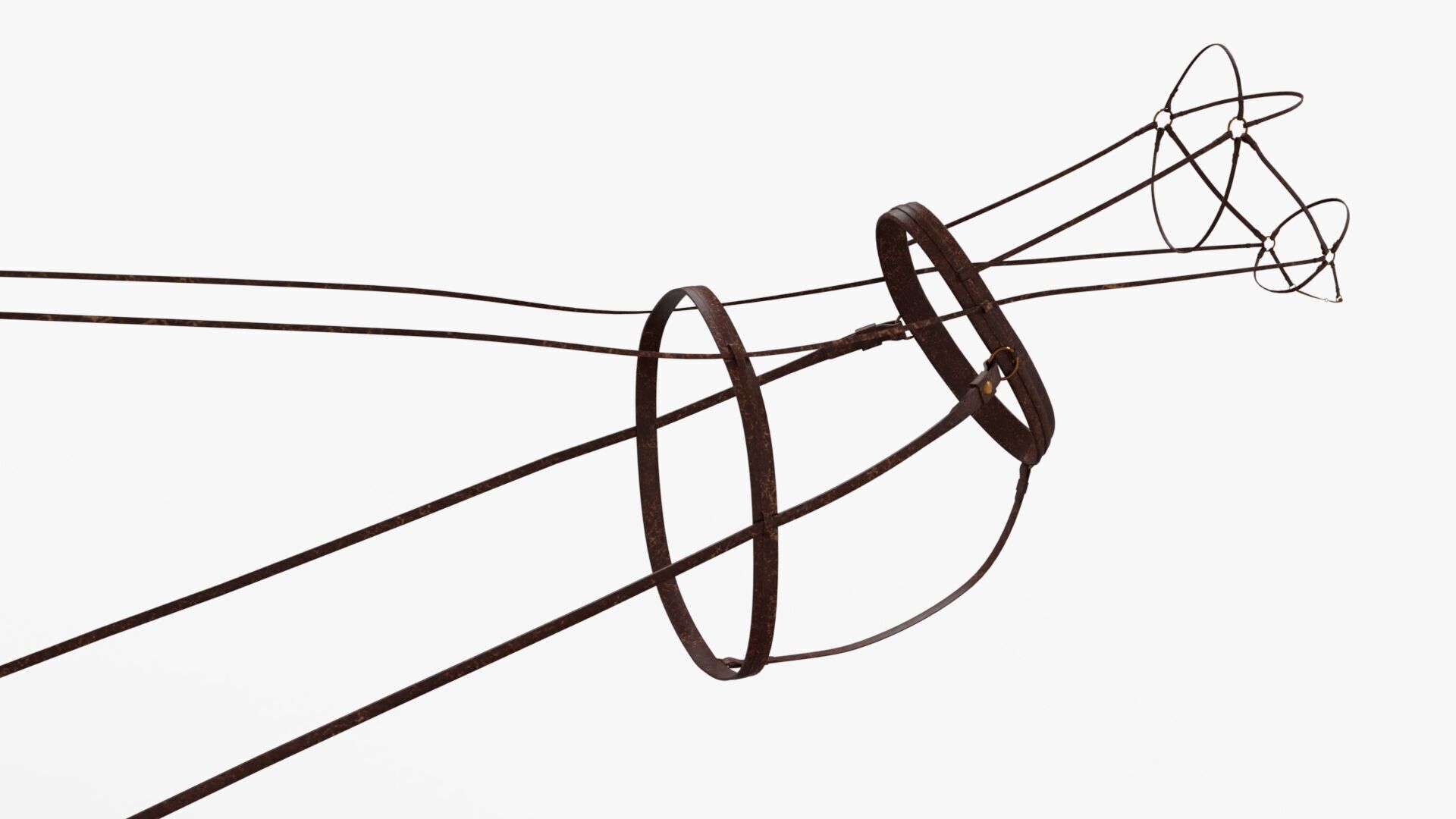 Carriage - Dracula   Low-poly 3D model_9