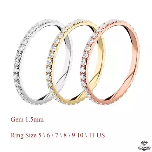 Pack Rings Women Wedding Ring FullGem