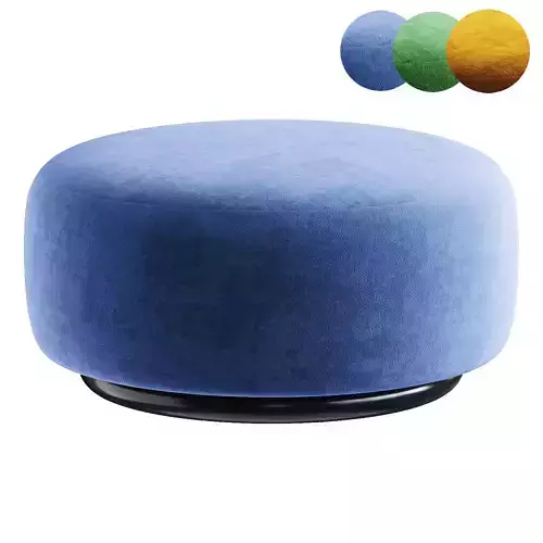 pouf blue