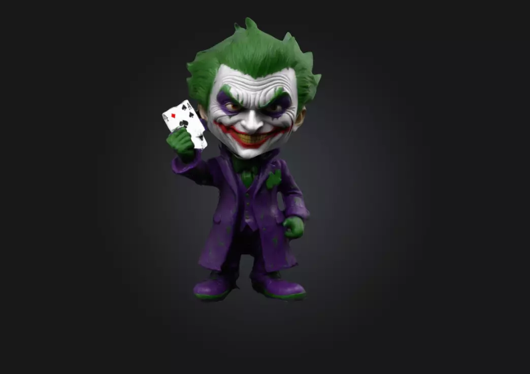 Joker  Highly Detailed 3D Printable Collectible Figurine 3D print model_0