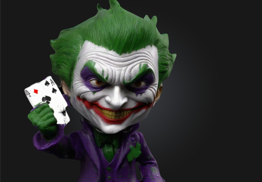 Joker  Highly Detailed 3D Printable Collectible Figurine 3D print model_1