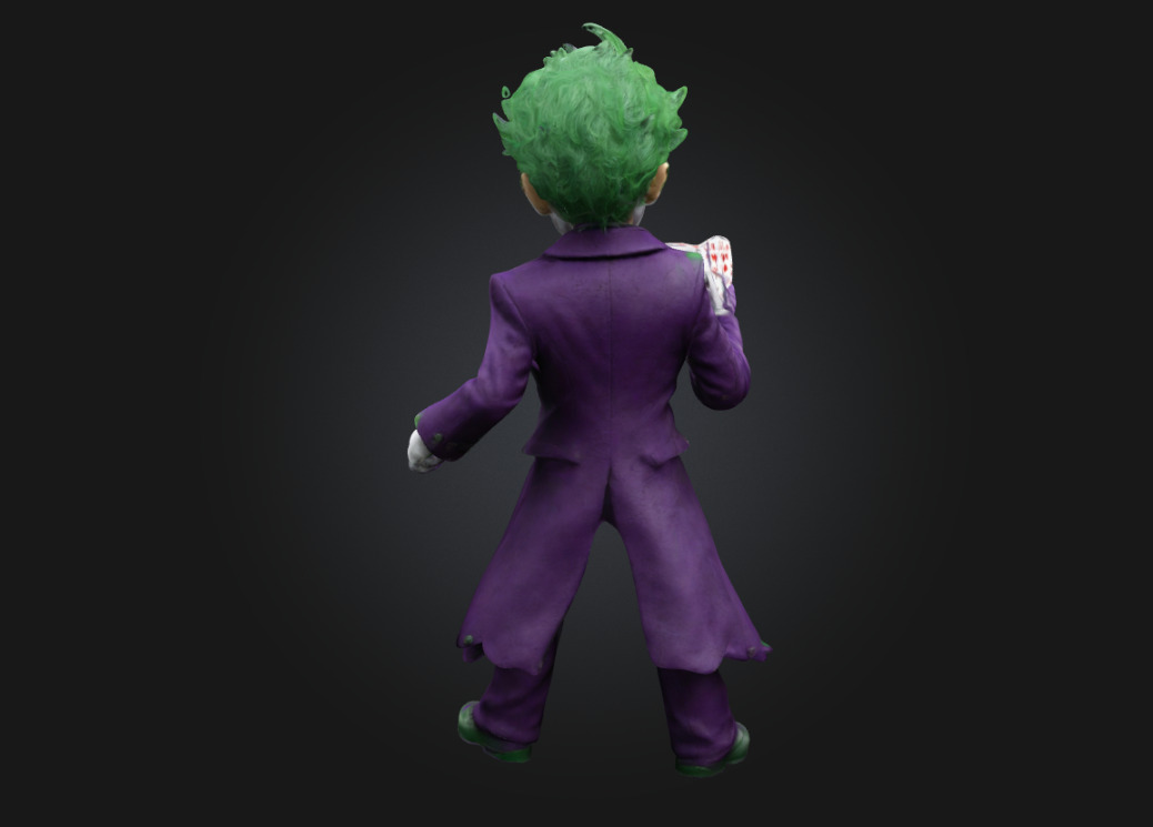 Joker Highly Detailed 3D Printable Collectible Figurine 3D print model_1
