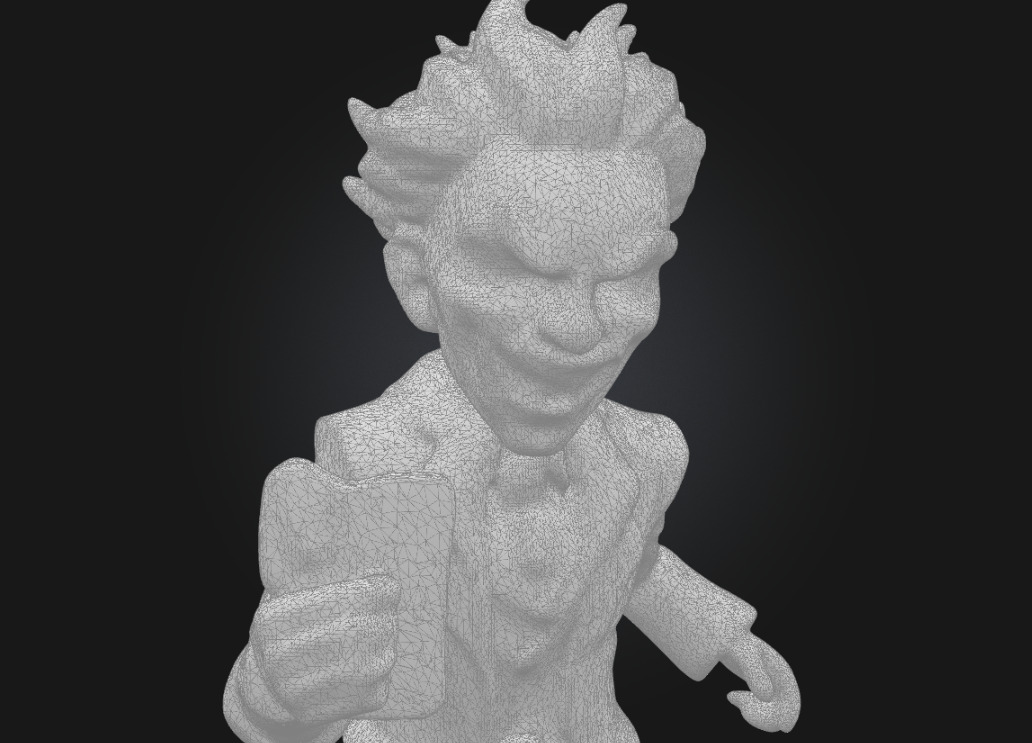 Joker Highly Detailed 3D Printable Collectible Figurine 3D print model_4