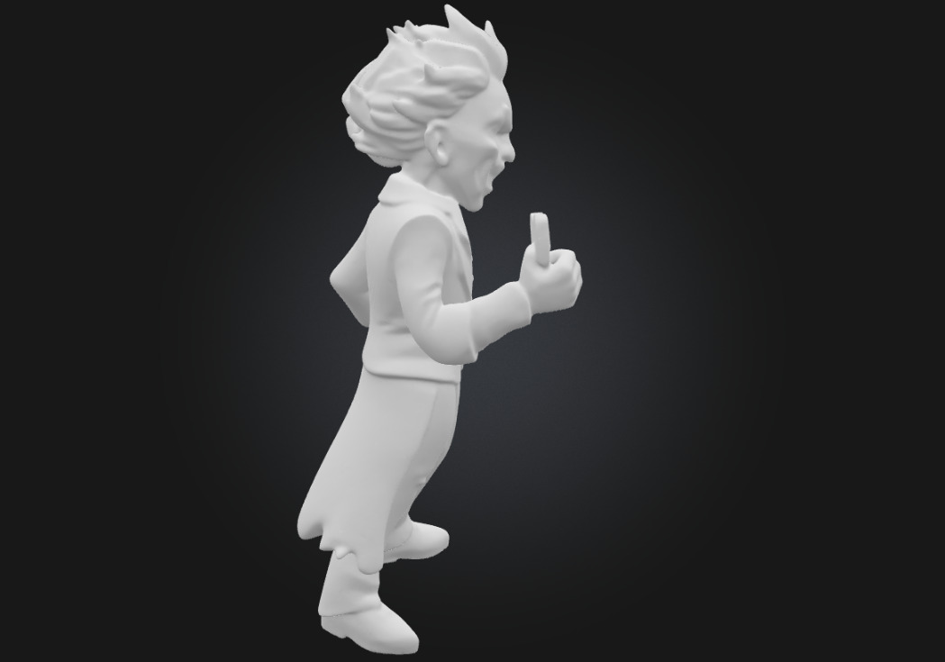 Joker Highly Detailed 3D Printable Collectible Figurine 3D print model_7