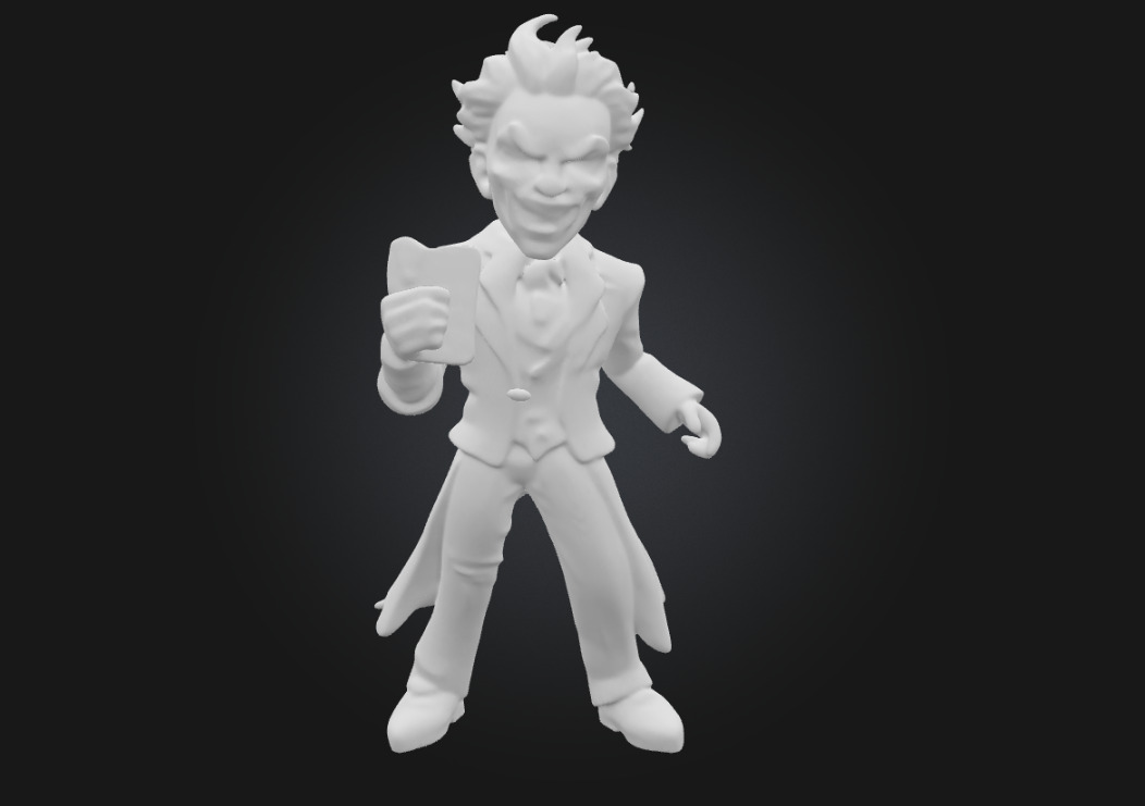 Joker Highly Detailed 3D Printable Collectible Figurine 3D print model_5