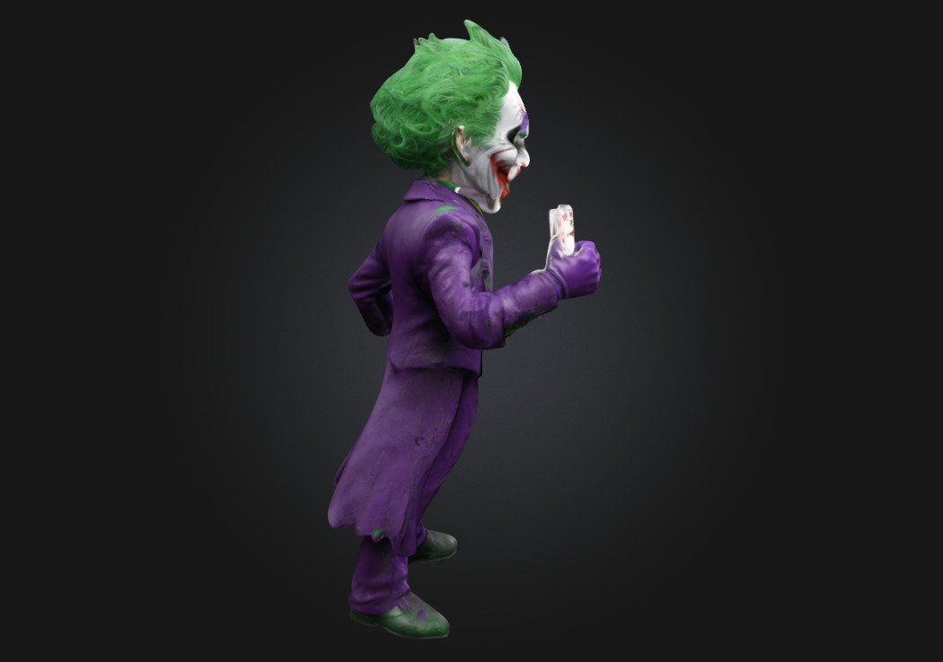 Joker Highly Detailed 3D Printable Collectible Figurine 3D print model_3