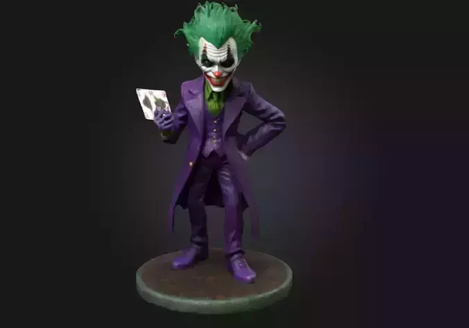 oker Highly Detailed 3D Printable Collectible Figurine 