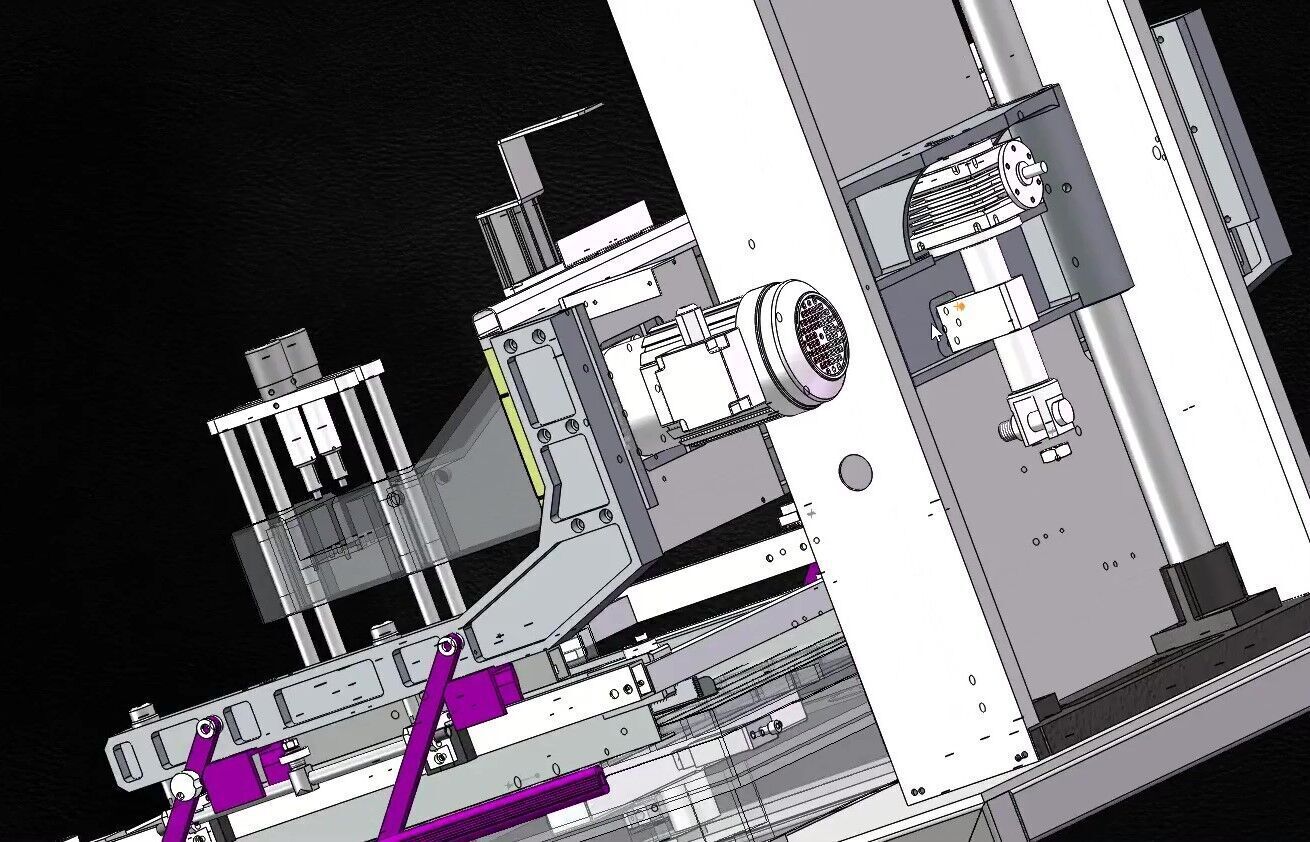 Silk Screen Printing Machine-1 3D model_14