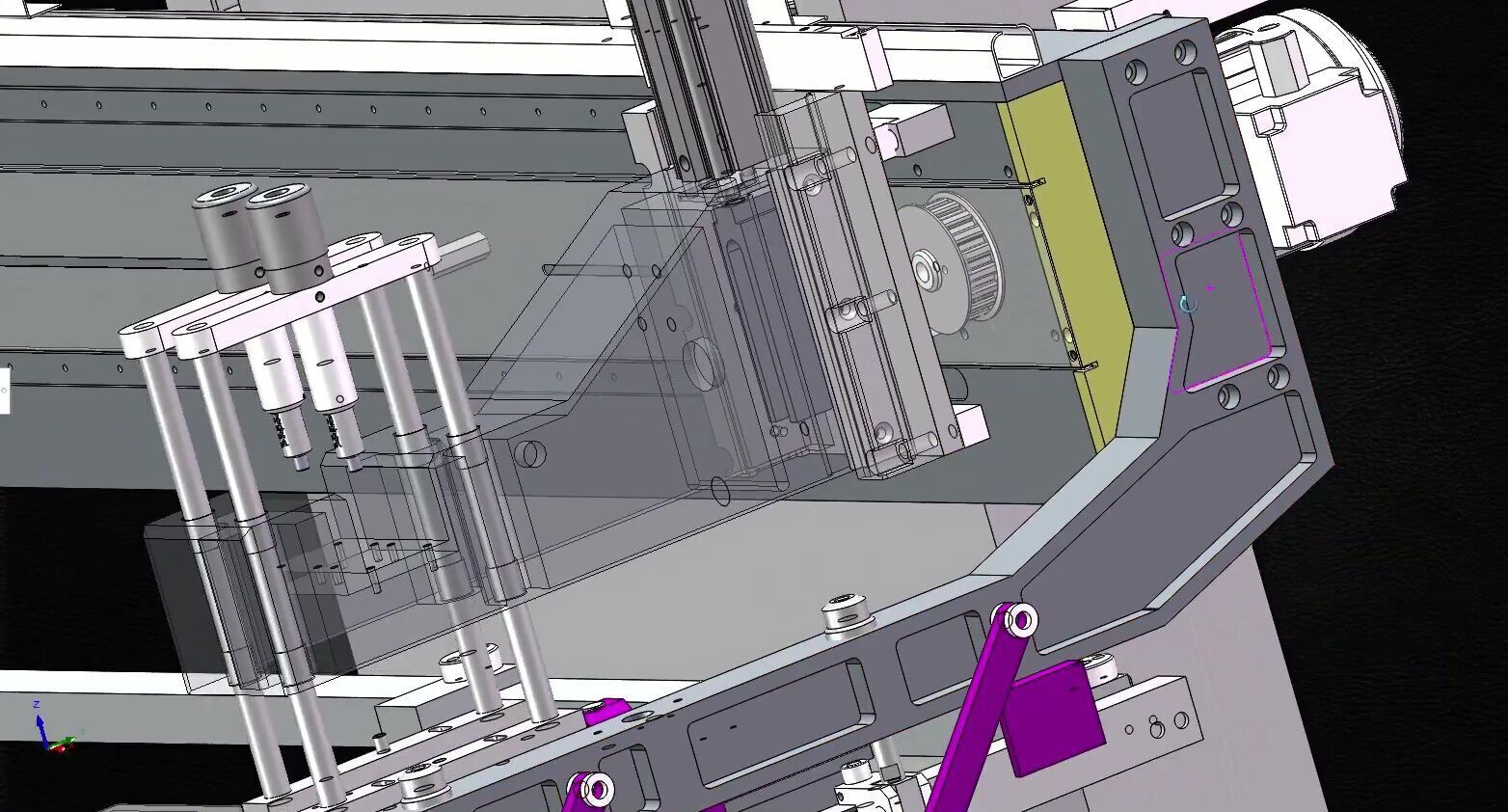 Silk Screen Printing Machine-1 3D model_15