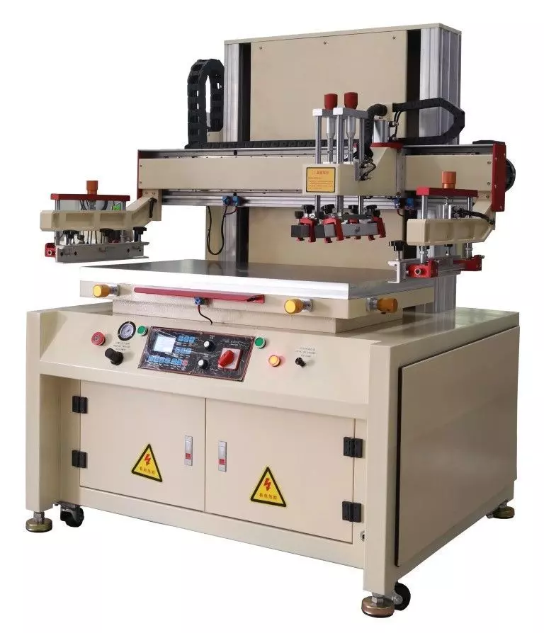 Silk Screen Printing Machine-1 3D model_1