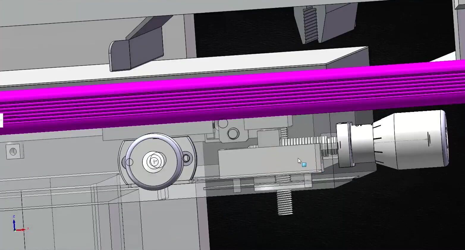 Silk Screen Printing Machine-1 3D model_7