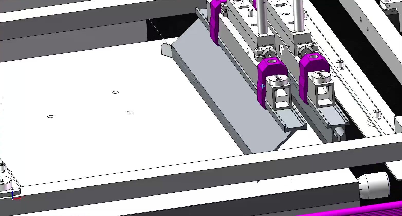 Silk Screen Printing Machine-1 3D model_10
