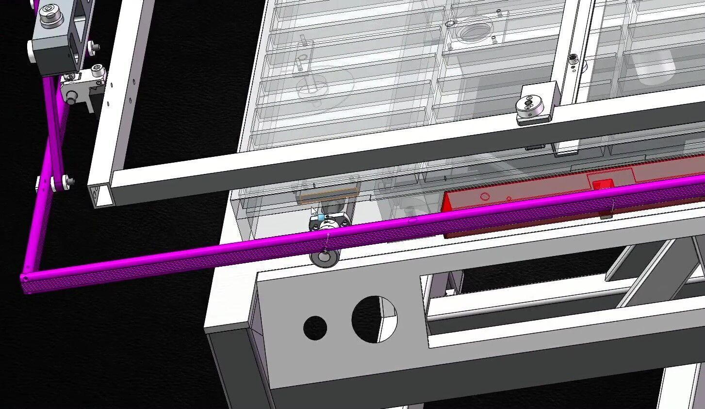 Silk Screen Printing Machine-1 3D model_9