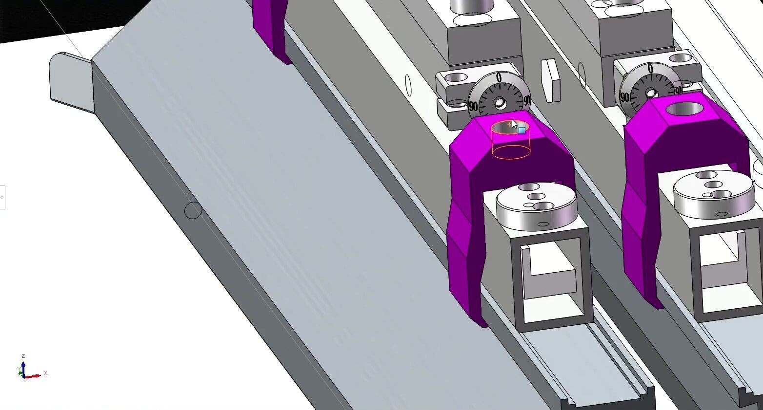 Silk Screen Printing Machine-1 3D model_12