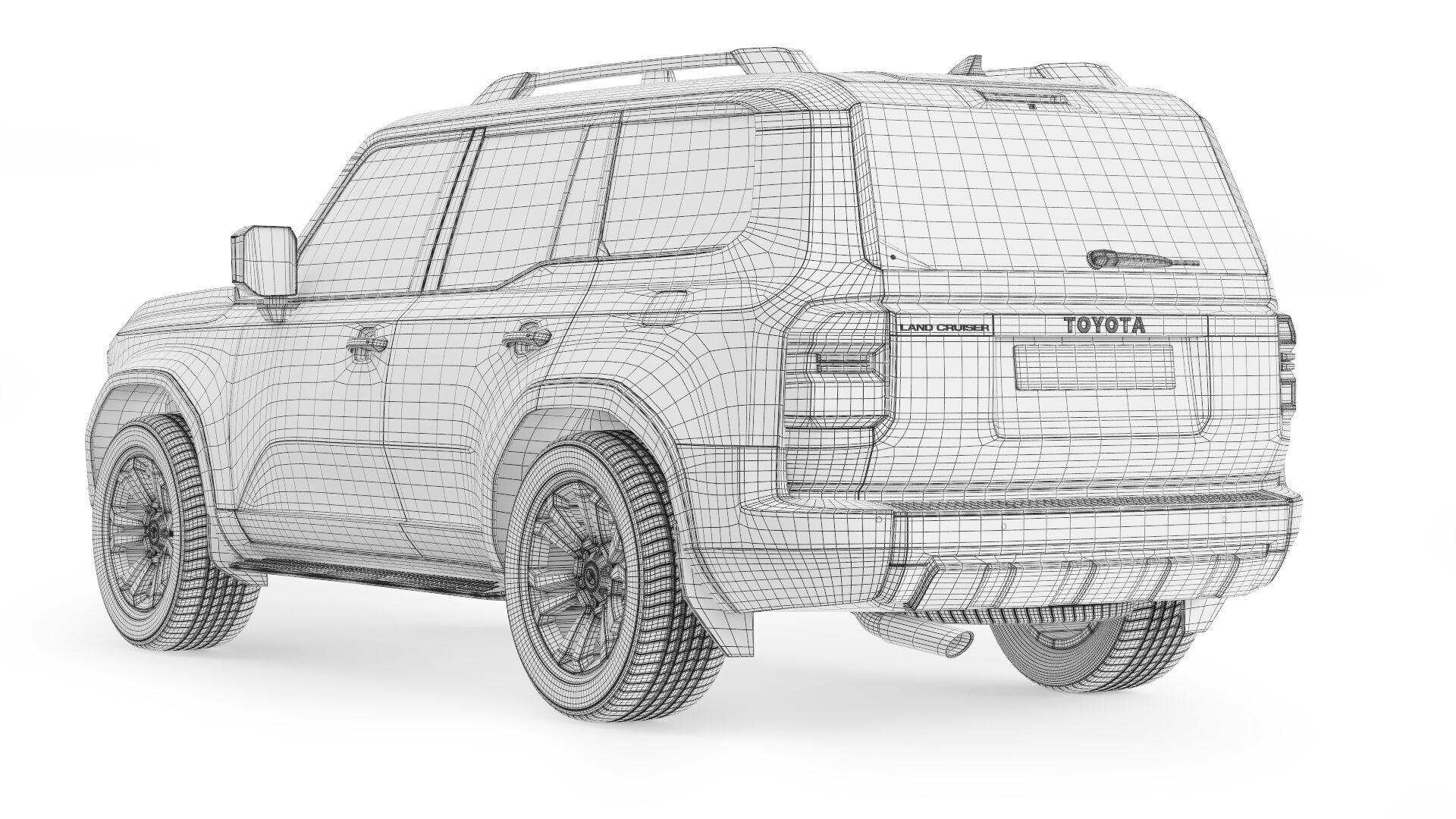 Toyota Land Cruiser 250 Prado 2024 3D model_12