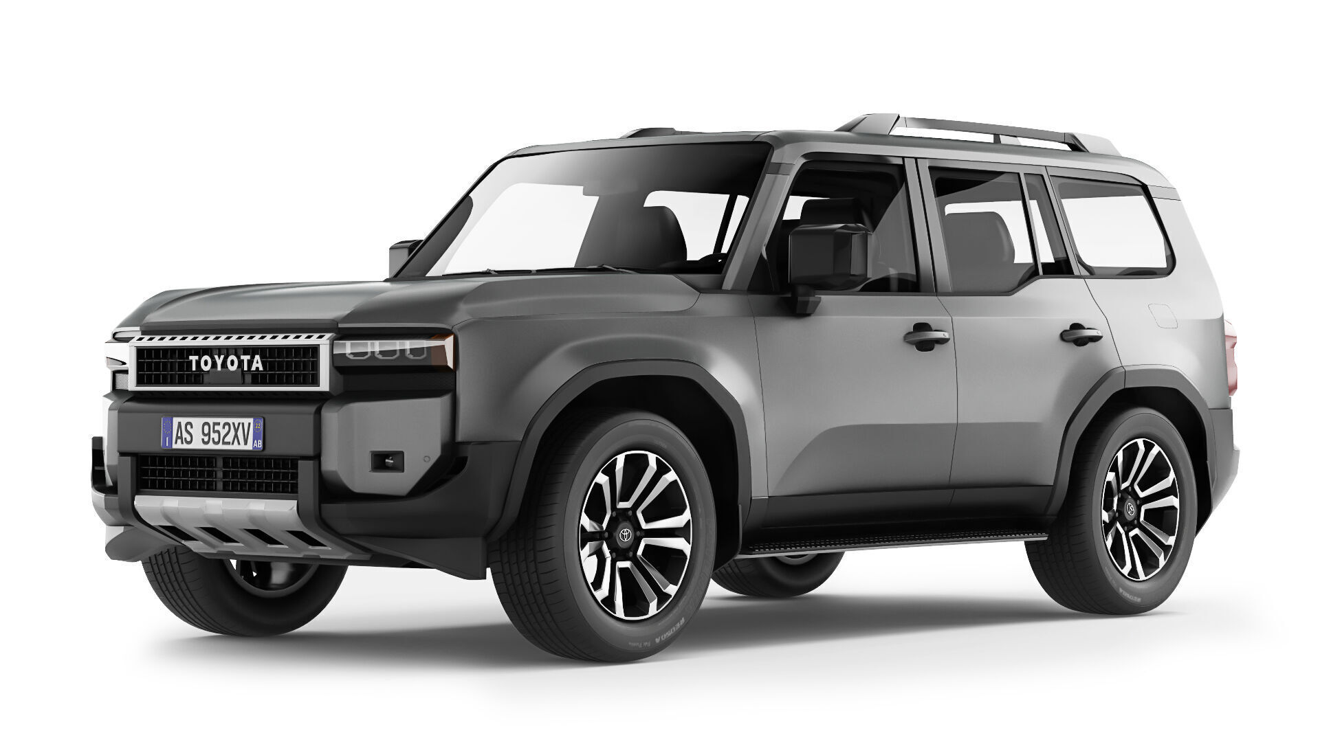 Toyota Land Cruiser 250 Prado 2024 3D model_2